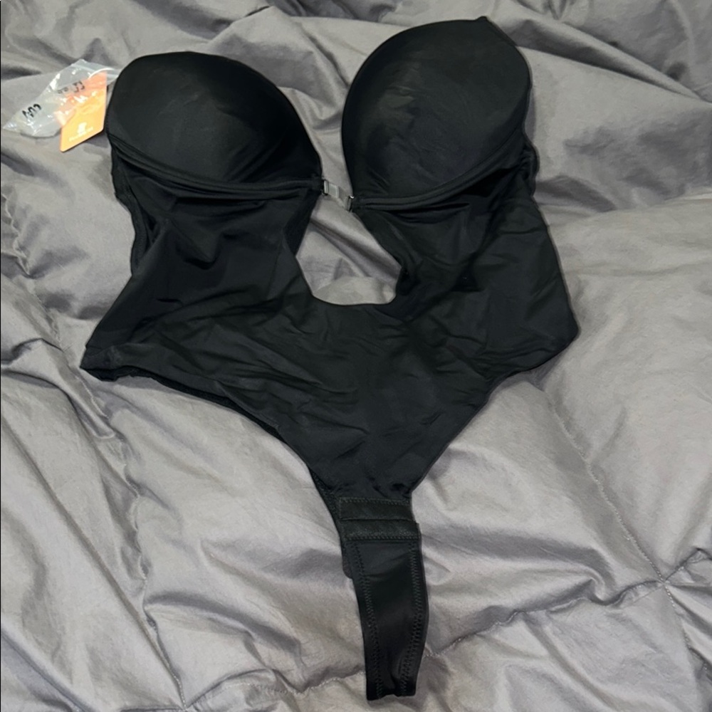 NWT FeelinGirl XL black bodysuit